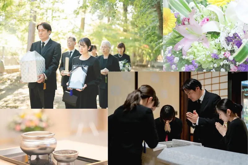 娘が喪主をする場合の夫の役割のイメージ画像